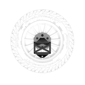 Toyota 4Runner Spare Tire Carrier - Rear - Body Armor 4x4 - Pro Series II - Light Textured Black - `10-`24